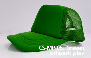 CAP SIMPLE- CS-MP-05, Green, หมวกตาข่าย, หมวกแก๊ปตาข่าย, หมวกแก๊ปสำเร็จรูป, หมวกแก๊ปพร้อมส่ง, หมวกแก๊ปราคาถูก, หมวกตาข่ายสีเขียว